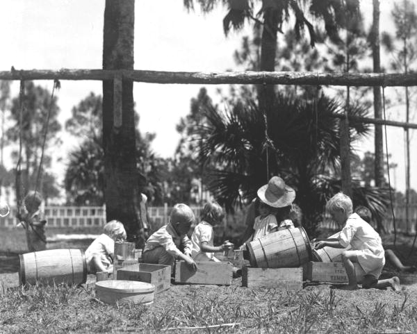 Children playing