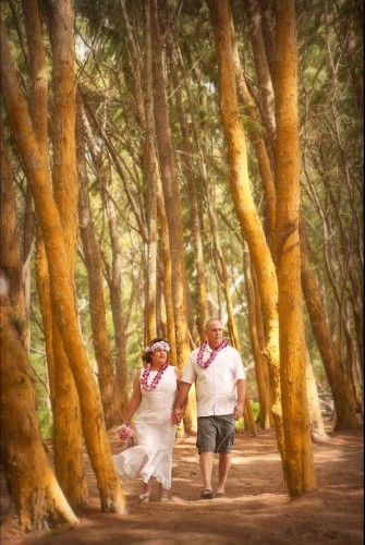 Hawaiian Wedding Photo