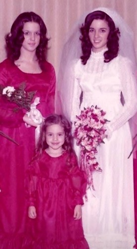 1970s wedding