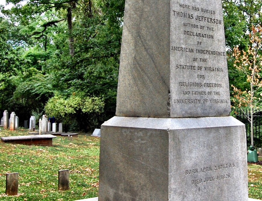 Tombstone of Jefferson