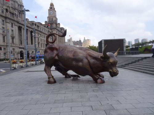 The Bund in Shanghai