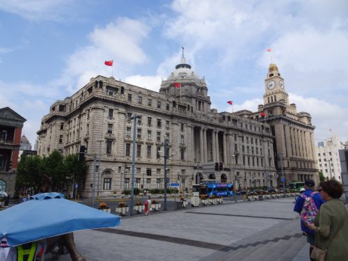 The Bund in Shanghai