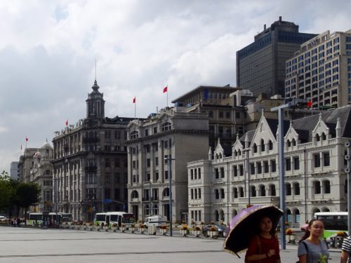 The Bund in Shanghai