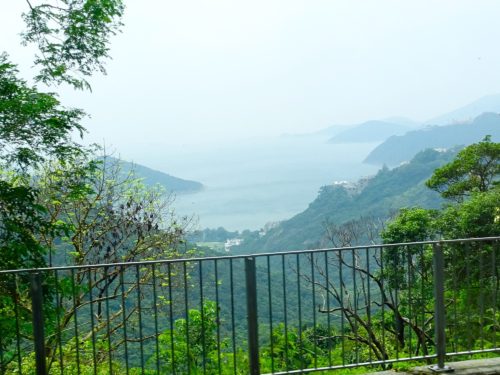 The islands around Hong Kong