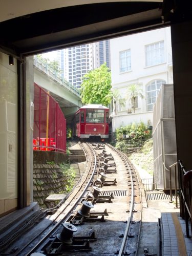 Tram to Victoria Peak