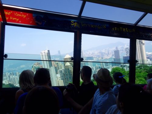 Tram to Victoria Peak