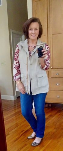 Stitch Fix Blouse & Vest