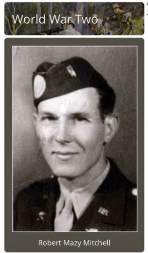 1st Lieutenant Robert Mazy Mitchell